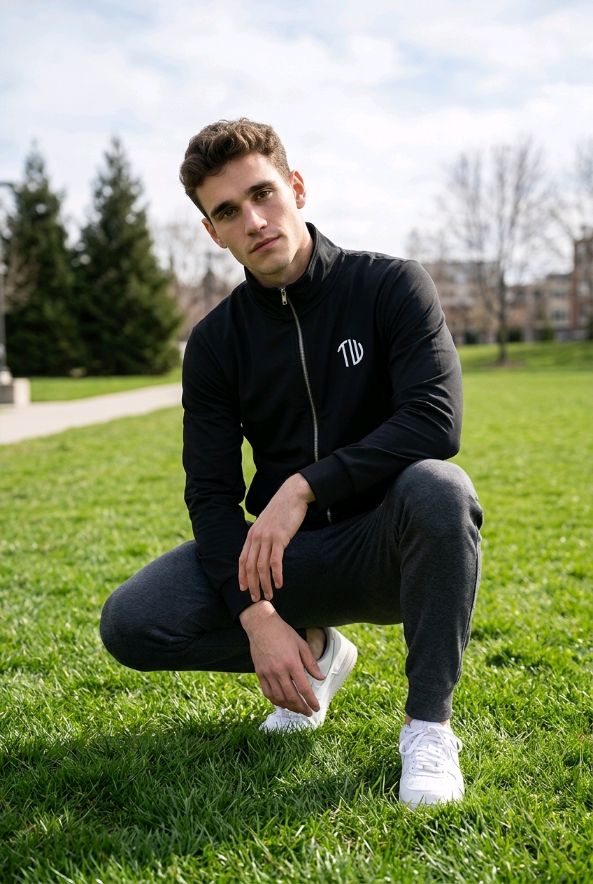 AETERNUM ORBIS Zip Premium Track Jacket