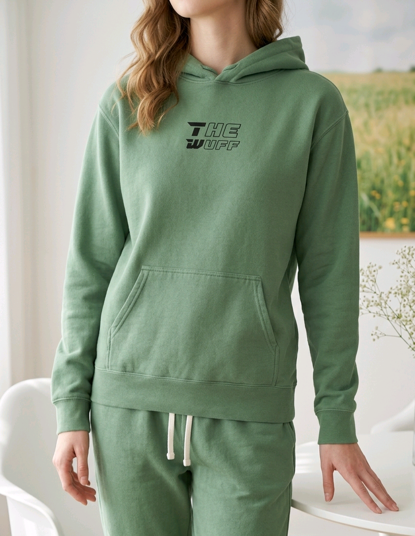 The Wuff® Black Ascend Identity Premium Hoodie