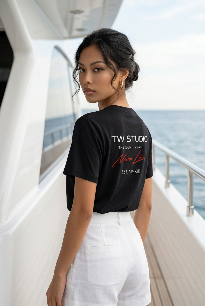 THE IDENTITY LABEL “INSTINCT NEVER LIES” Organic Unisex Tee