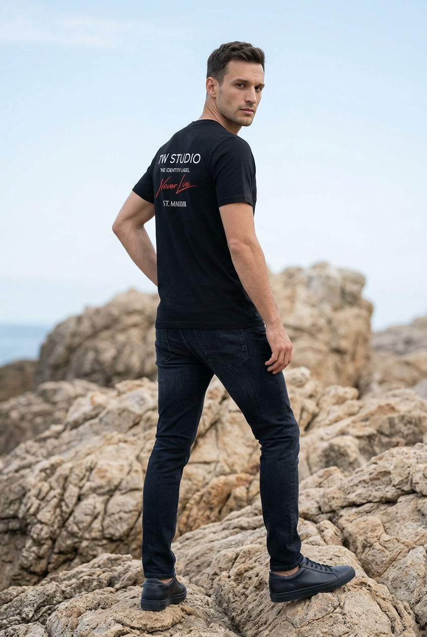 THE IDENTITY LABEL “INSTINCT NEVER LIES” Organic Unisex Tee