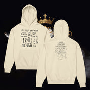 Sweat à capuche boxy premium pour homme "Black Worldwide Edition"