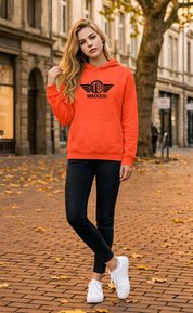 AURA RAGLAN Bio UNISEX HOODIE – by The Wuff®