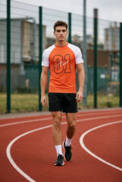 "Orange Impulse X7" Premium Rashguard