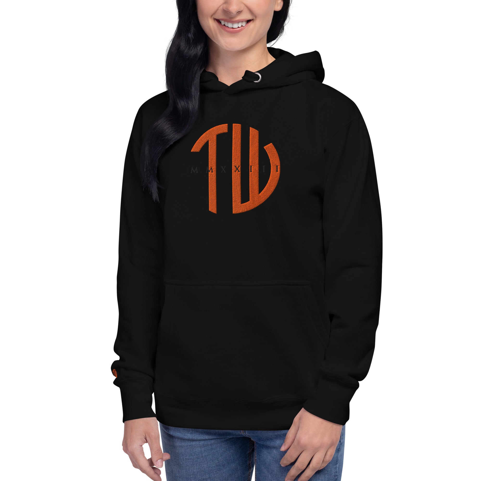 Unisex Premium Hoodie "Orange Vibe"
