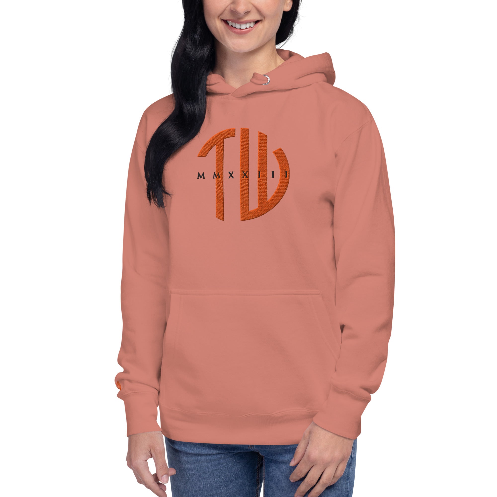 Unisex Premium Hoodie "Orange Vibe"