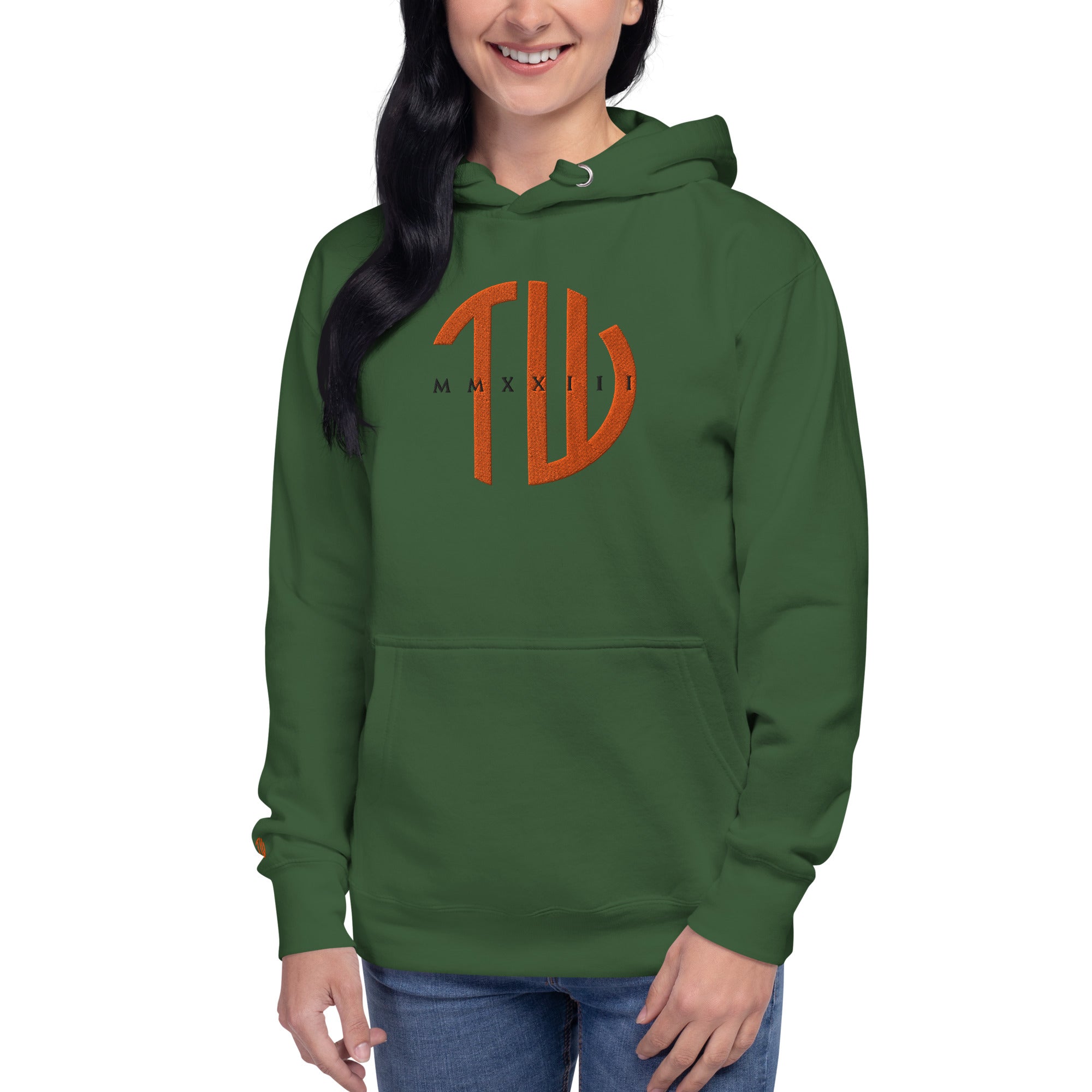 Unisex Premium Hoodie "Orange Vibe"