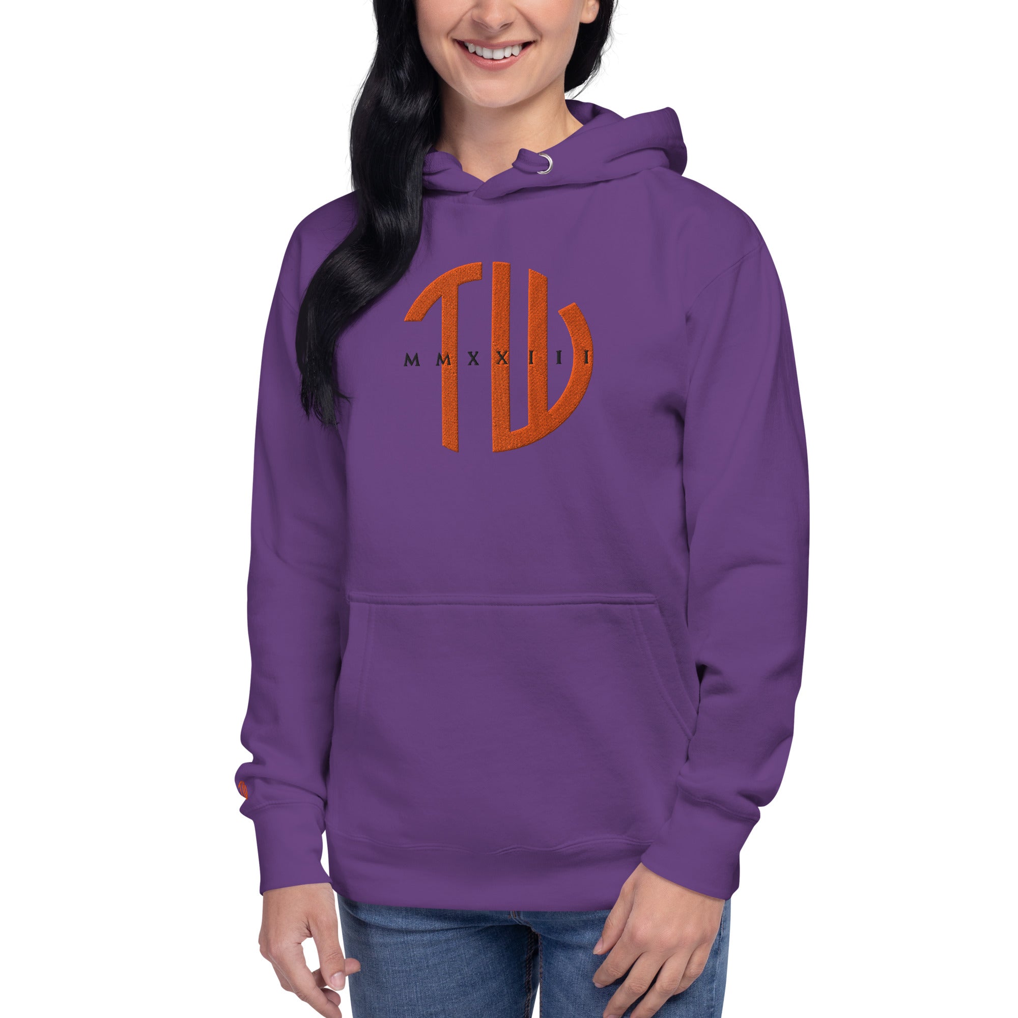 Unisex Premium Hoodie "Orange Vibe"