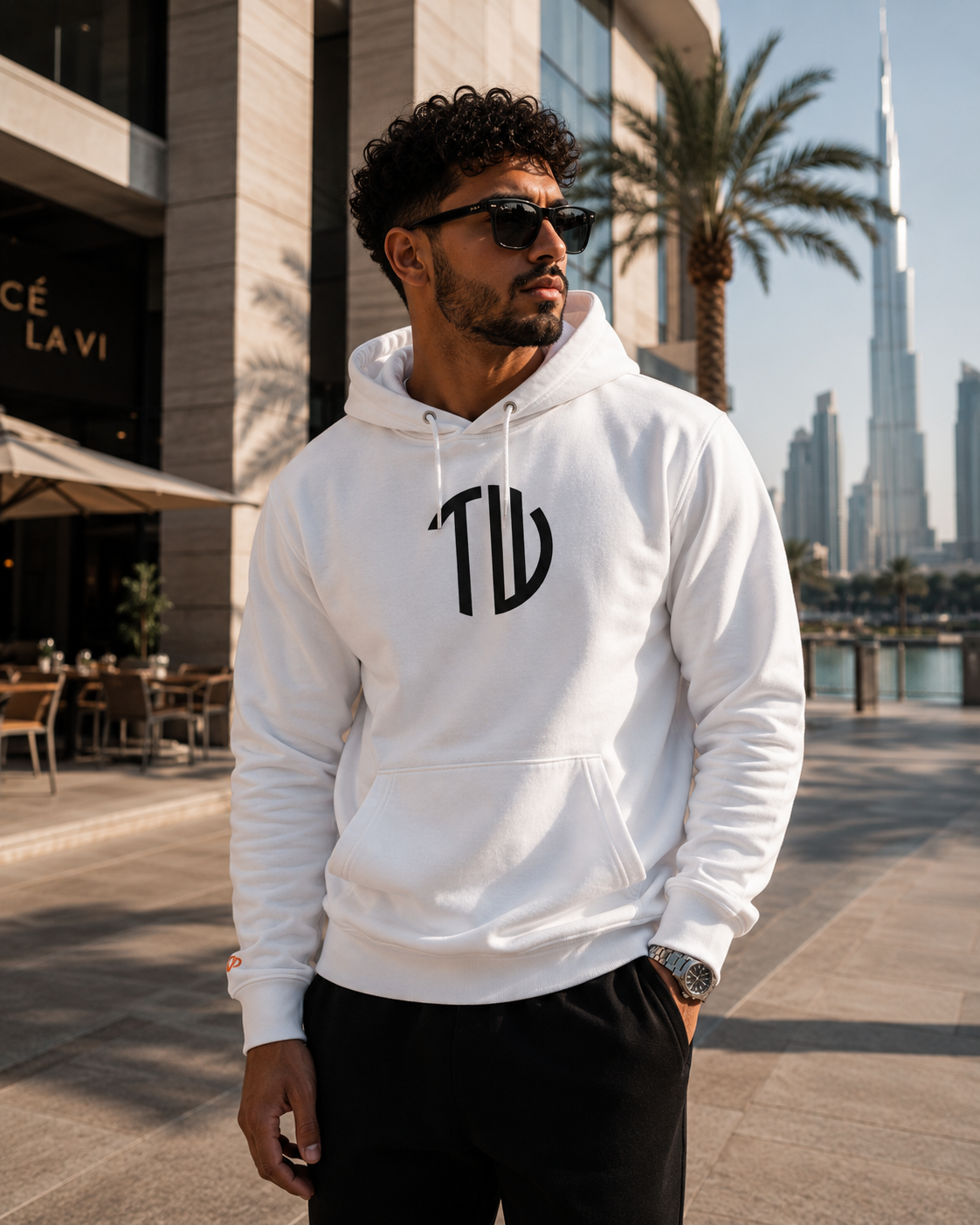 Premium Bio-Hoodie "Black Instinct"