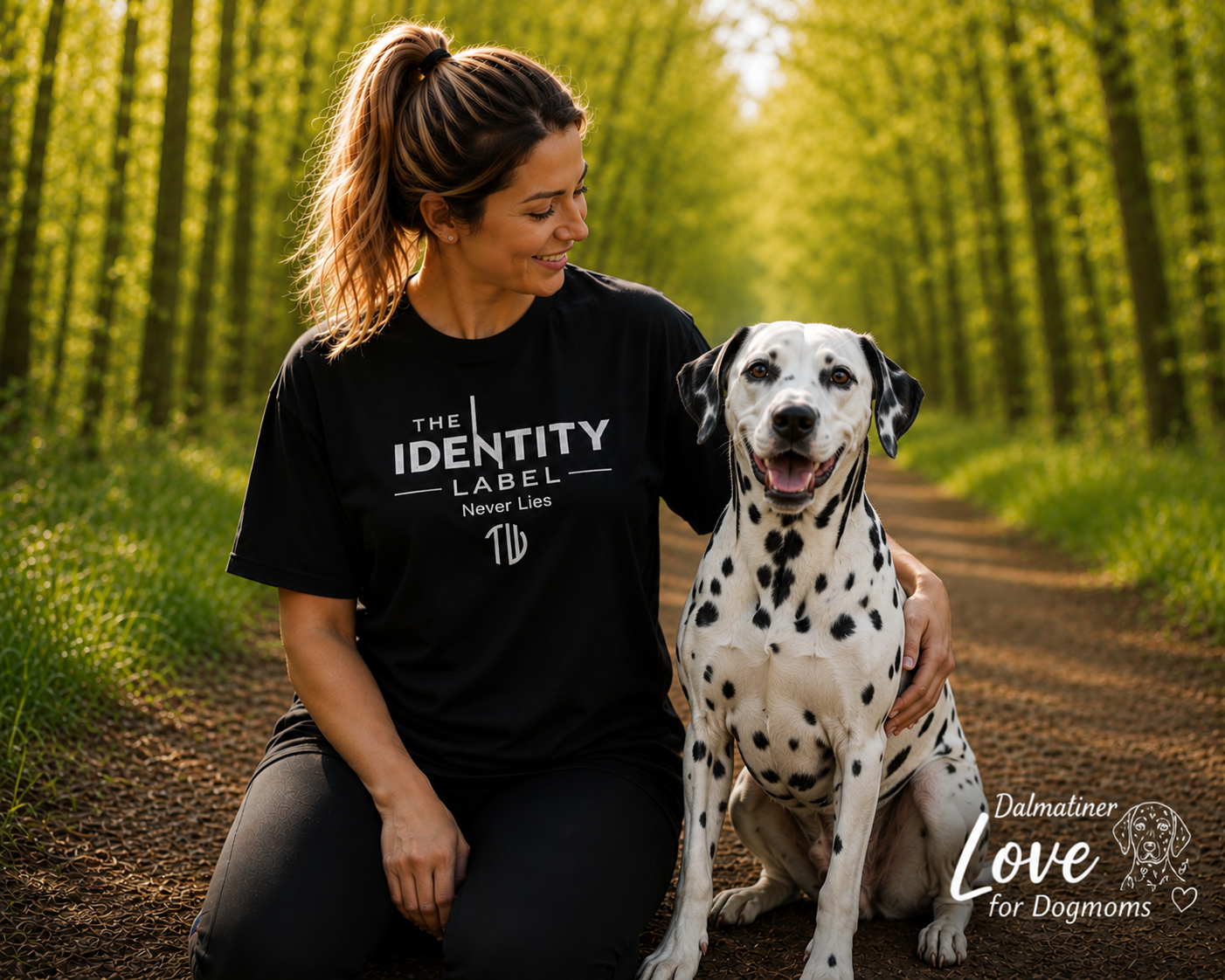 TW | THE IDENTITY LABEL “DALMATINER” Organic Unisex Tee