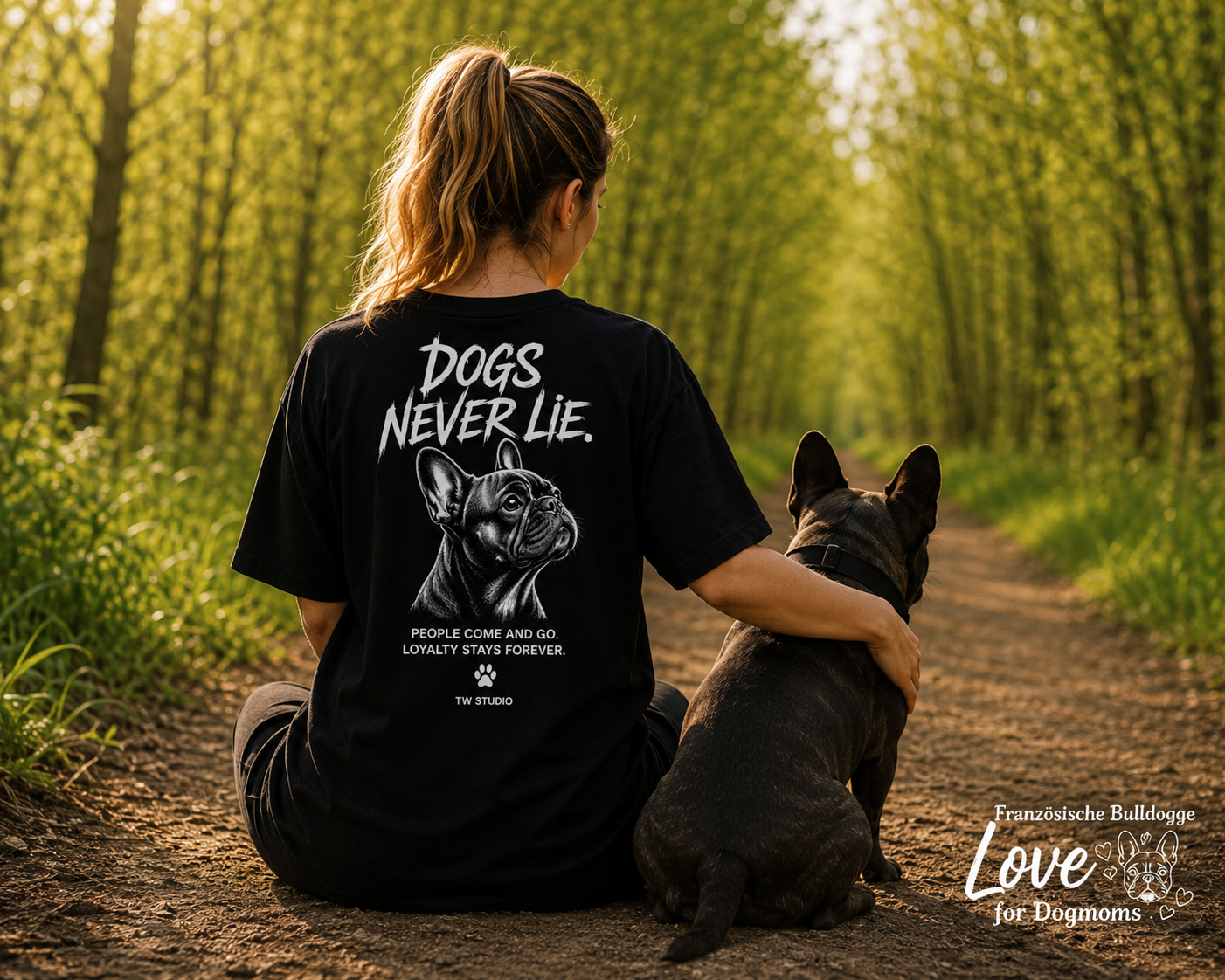 TW | THE IDENTITY LABEL “FRANZÖSISCHE BULLDOGGE” Organic Unisex Tee